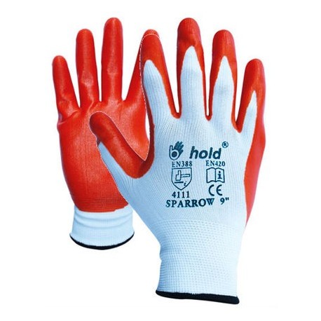 Работни ръкавици потопени в нитрил Код: 077150