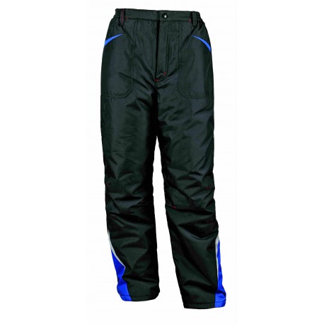 Работен панталон Prisma Winter черно/синьо