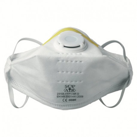 Маска за дихателна защита FFP1 сгъваема