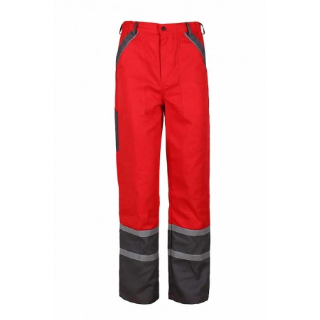 Работен панталон модел COLLINS SUMMER червен