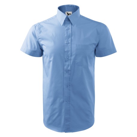 Класическа мъжка риза CHIC 207- светло син