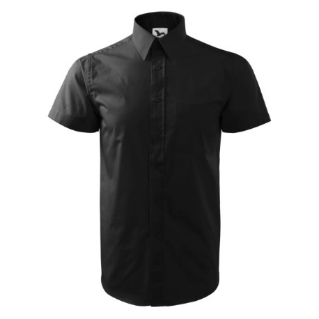 Класическа мъжка риза CHIC 207- черна