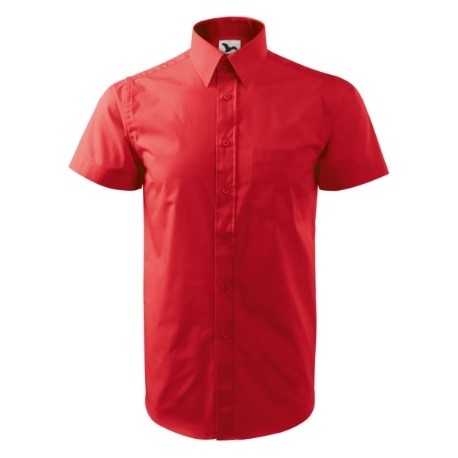 Класическа мъжка риза CHIC 207- червен