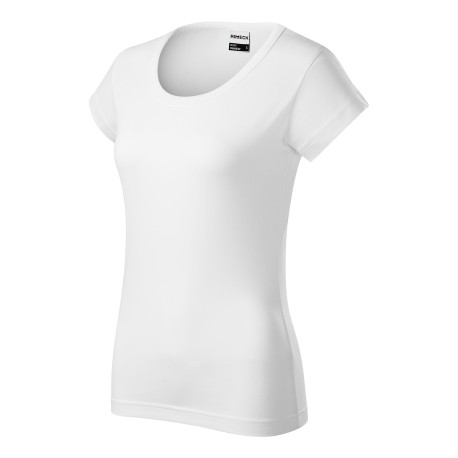 Дамска тениска с къс ръкав RESIST R02- бяла