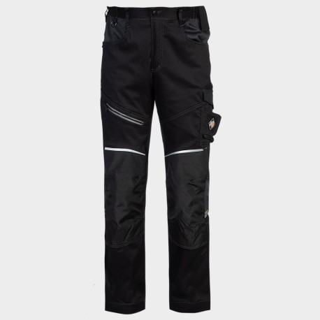Работен панталон REVOLT STRETCH BLACK/DARK GREY/GREY