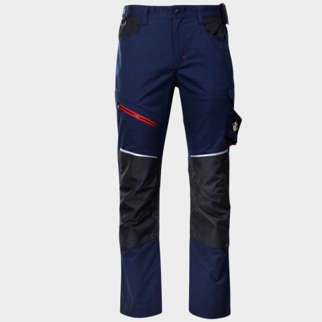 Работен панталон REVOLT STRETCH NAVY BLUE/BLACK