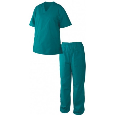 Медицински дрехи - Туника с панталон M3/зелен/ Код: 078590