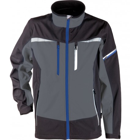 Водоустойчиво яке PRISMA SOFTSHELL- сиво