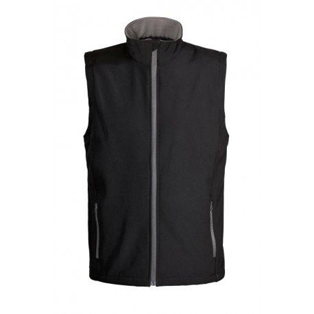 AVEO VEST UNI Софтшел елек черно-сиво