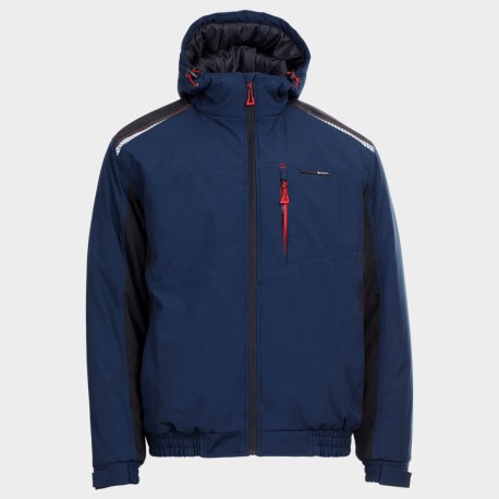 Зимно ватирано яке REVOLT SOFTSHELL тъмно син