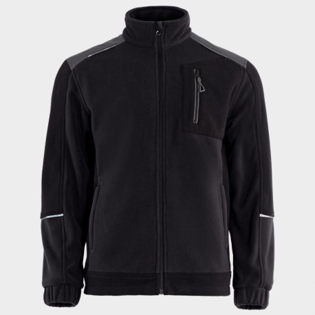 Суитшърт REVOLT FLEECE BLACK